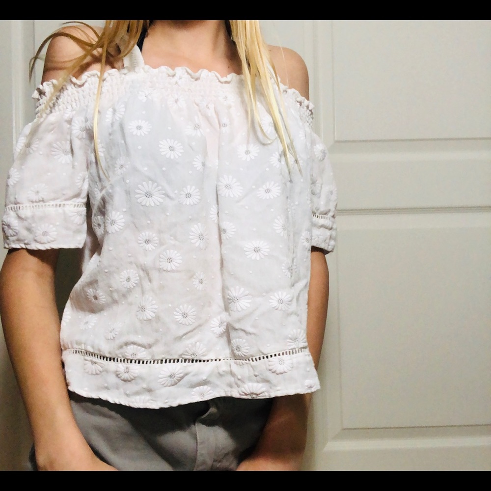 Off the shoulder blouse